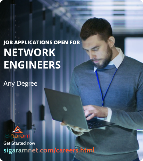 Network Engineer Vacancy Banner
